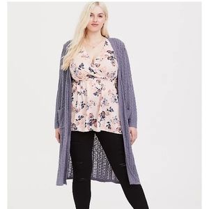 BLUSH FLORAL CHALLIS TANK